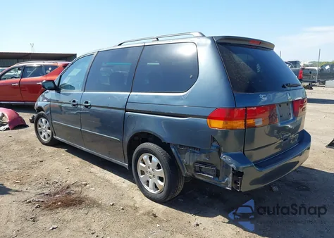 2004 Honda Odyssey Ex из США, поврежденный, VIN 5FNRL18834B090878